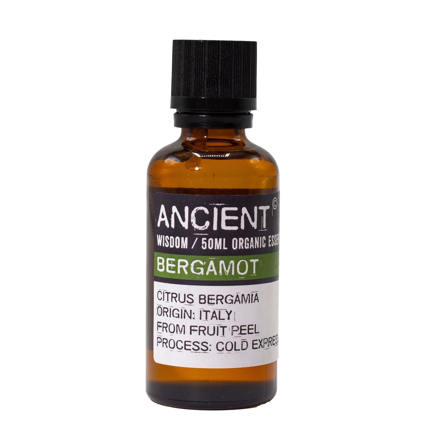 Ancient Wisdom Organic Bergamot Essential Oil 50ml