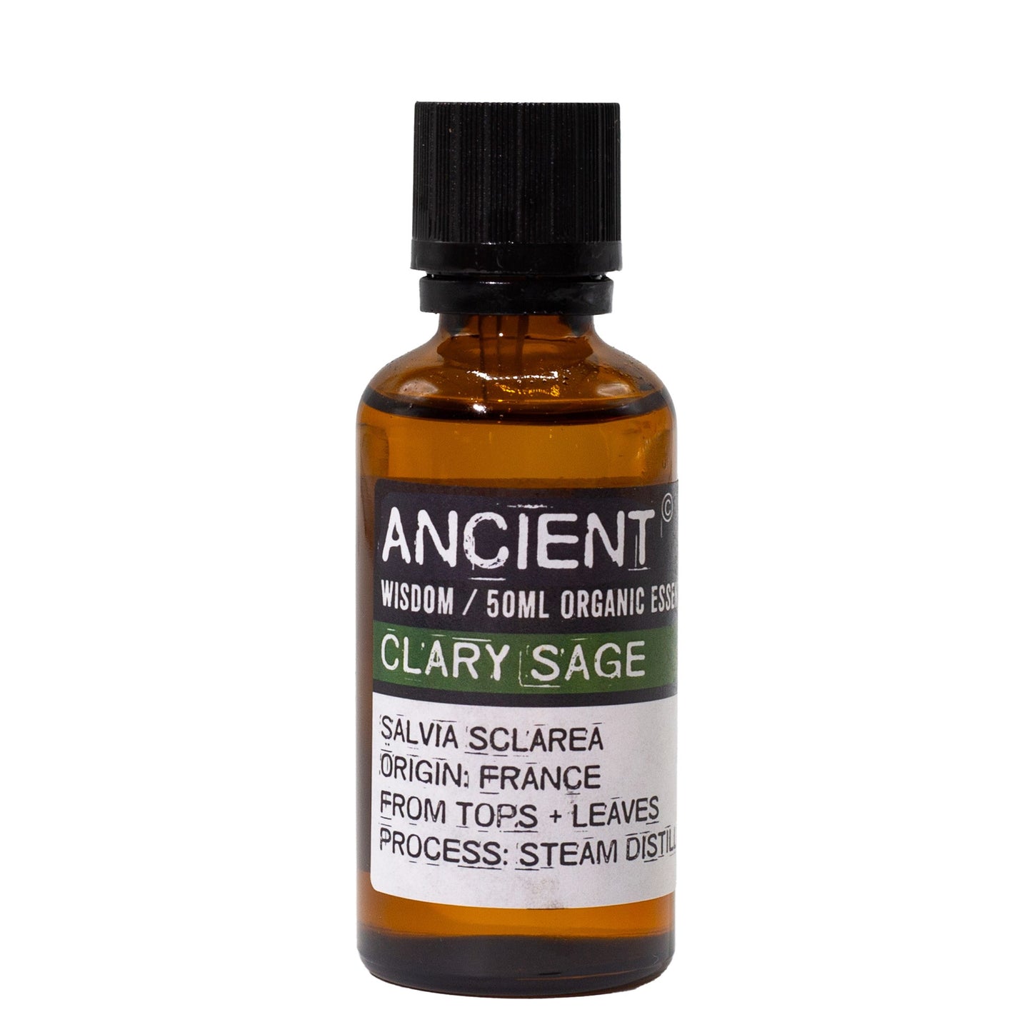 Ancient Wisdom Organic Clary Sage Essential Oil 50ml
