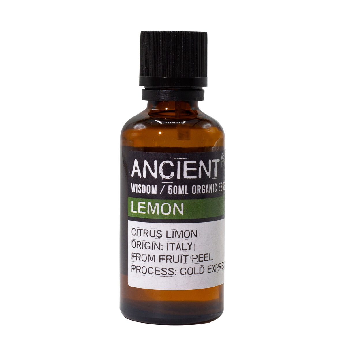 Ancient Wisdom Organic Lemon Essential Oil 50ml