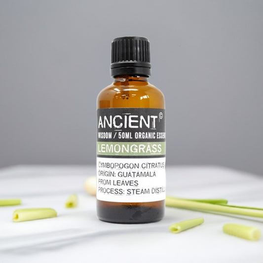 Organic lemongrass essential oil 50ml