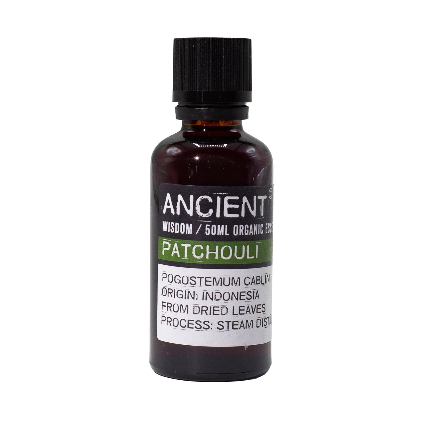 Ancient Wisdom Organic Patchouli Essential Oil 50ml