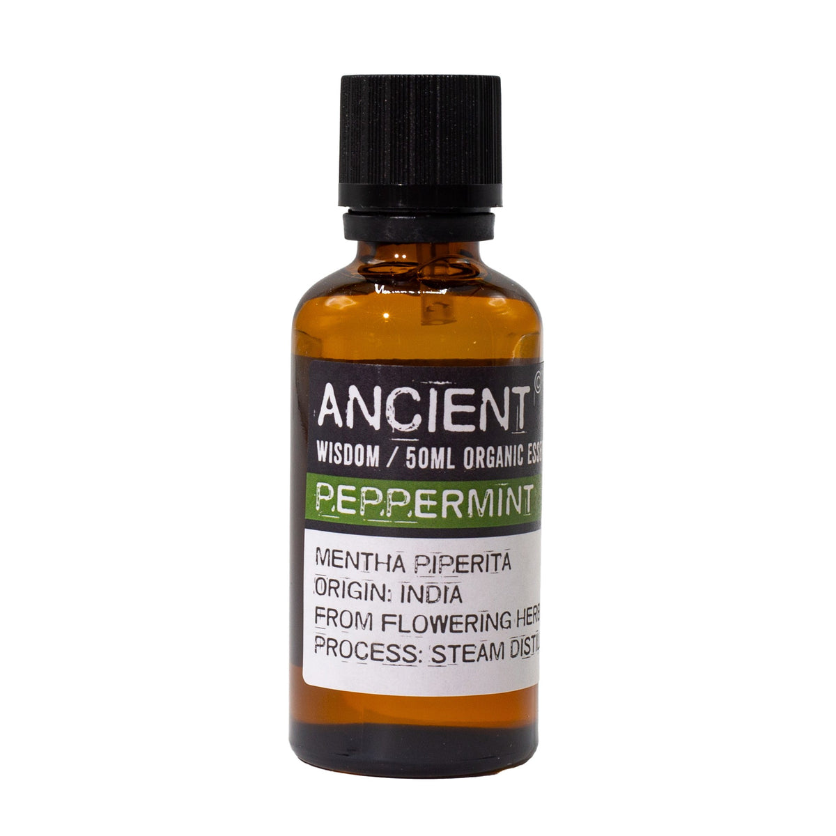 Ancient Wisdom Organic Peppermint Essential Oil 50ml