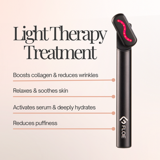 Floe red light therapy wand treatment information