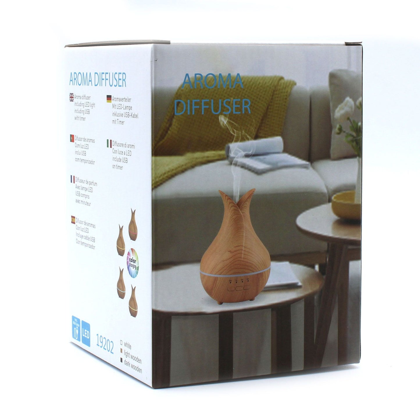 Palermo Aroma Diffuser Packaging