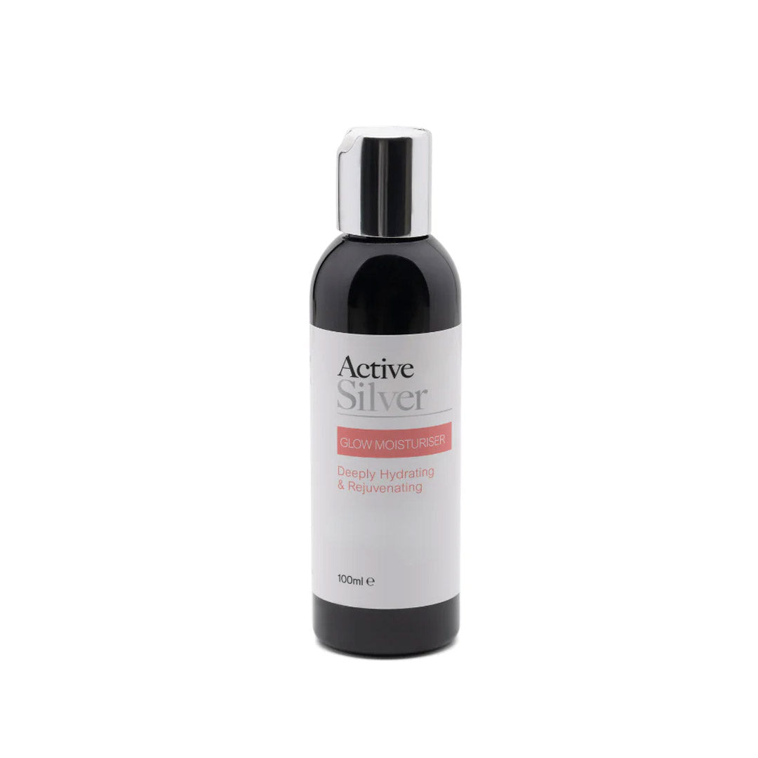 Active Silver Glow Moisturiser 100ml flip top bottle