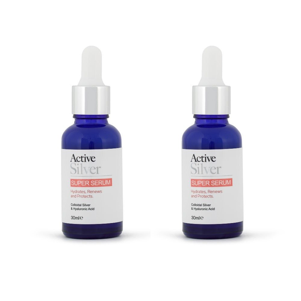 Active Silver Super Serum twin pack