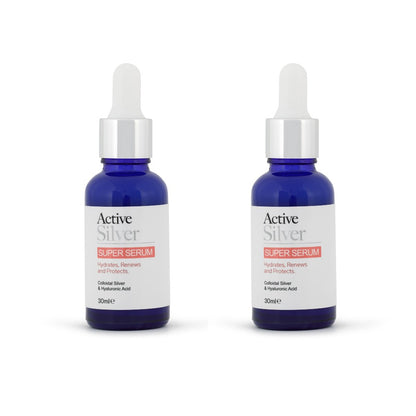 Active Silver Super Serum twin pack