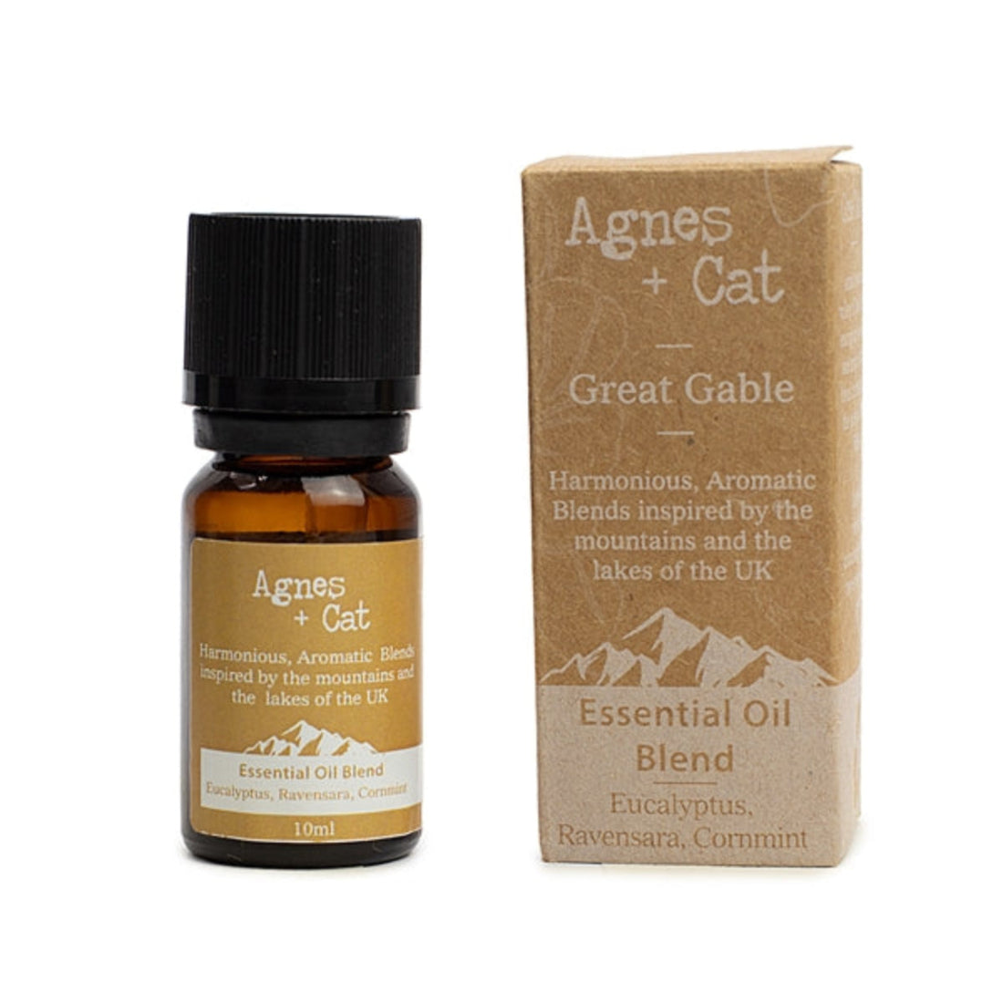 Agnes + Cat Great Gable Essential Oil Blend 10ml with packaging