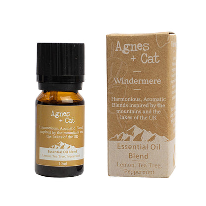 Agnes + Cat Windermere essential oil blend bottle and packaging 