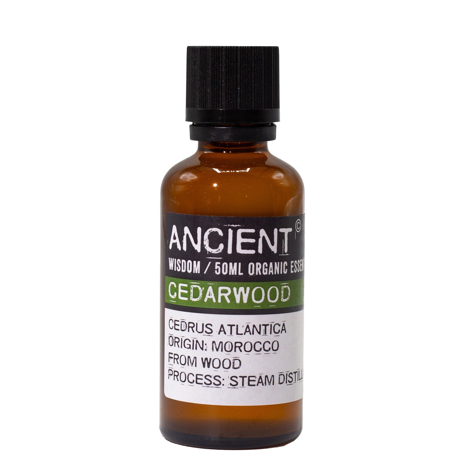 Ancient Wisdom Organic Cedarwood Essential Oil 50ml