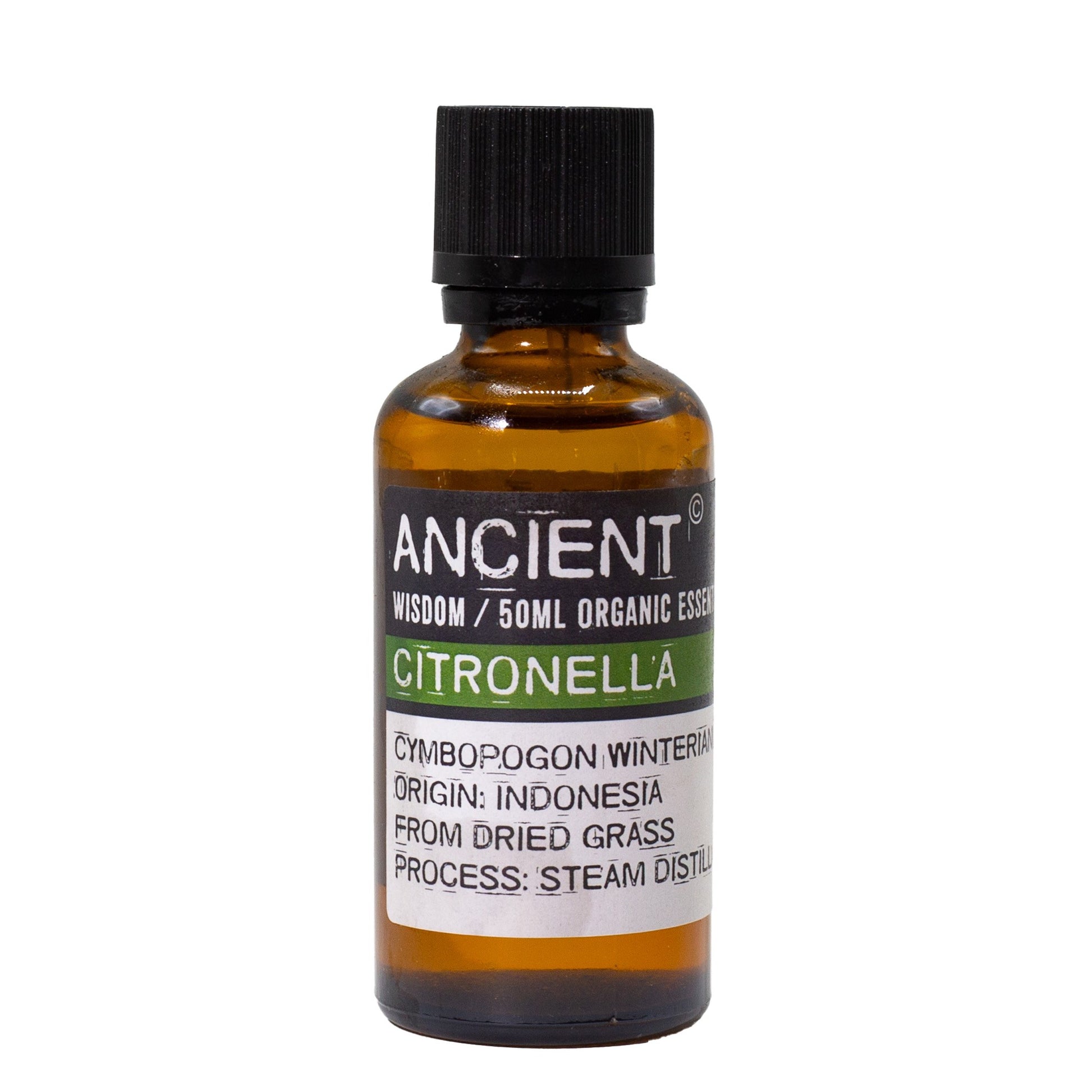 Ancient Wisdom Organic Citronella Essential Oil 50ml