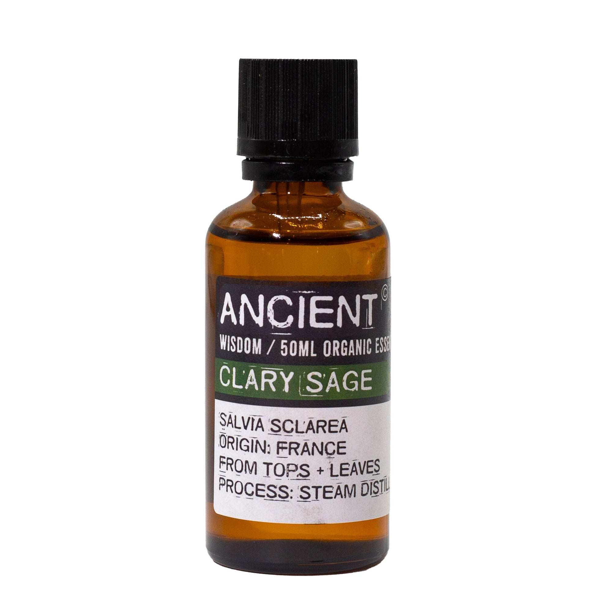 Ancient Wisdom Organic Clary Sage Essential Oil 50ml