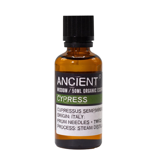 Ancient Wisdom Organic Cypress Essential Oil 50ml