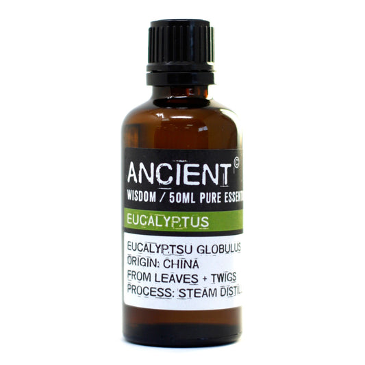 Ancient Wisdom Organic Eucalyptus Essential Oil 50ml