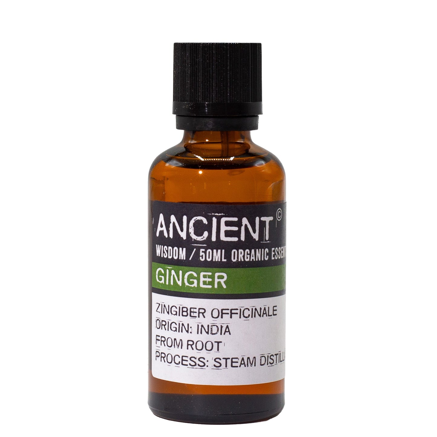 Ancient Wisdom Organic Ginger Essential Oil 50ml