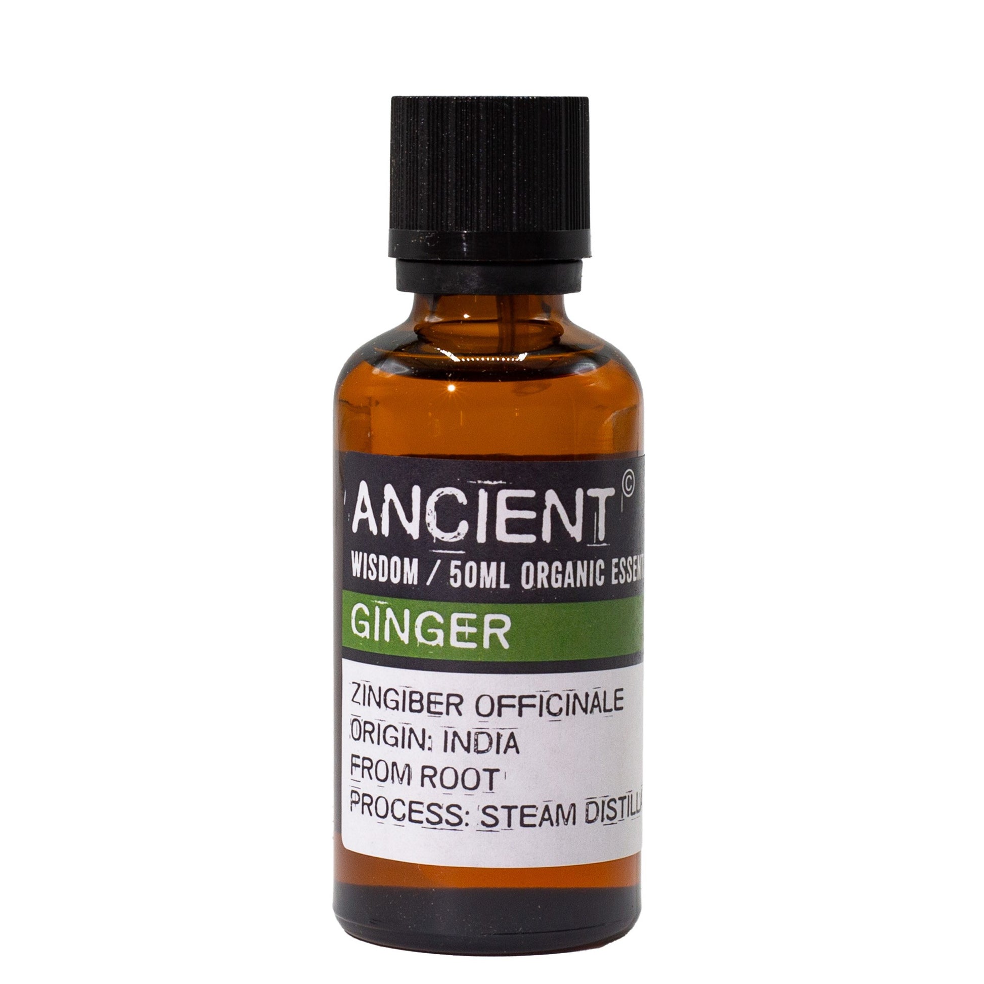 Ancient Wisdom Organic Ginger Essential Oil 50ml