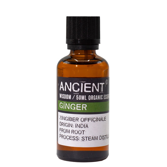 Ancient Wisdom Organic Ginger Essential Oil 50ml
