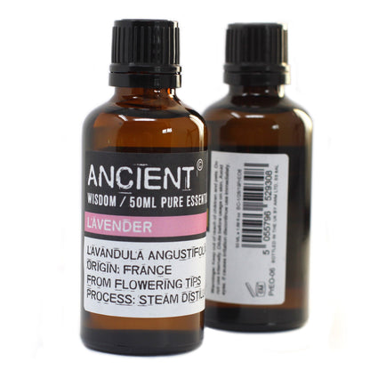 Ancient Wisdom Organic Lavender Essential Oil 50ml
