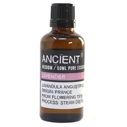 Ancient Wisdom Organic Lavender Essential Oil 50ml