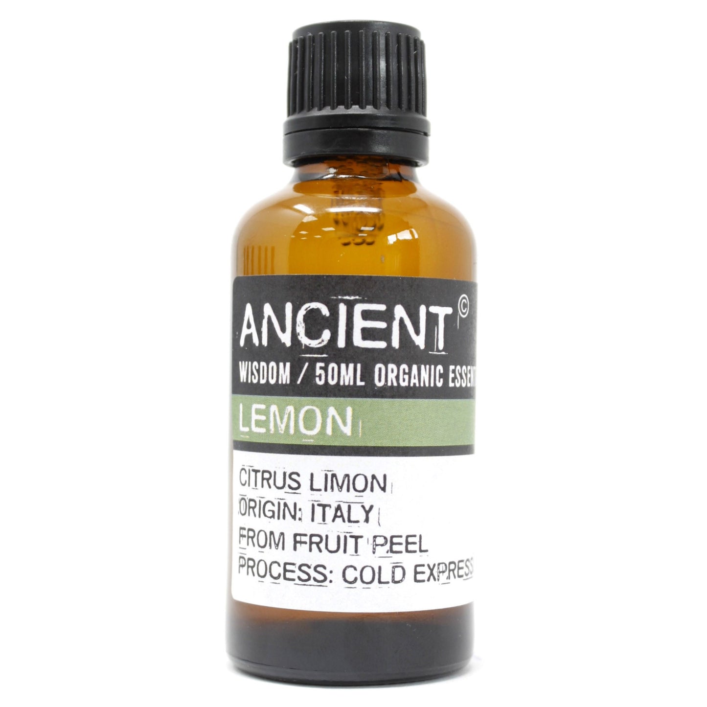 Ancient Wisdom Organic Lemon Essential Oil 50ml