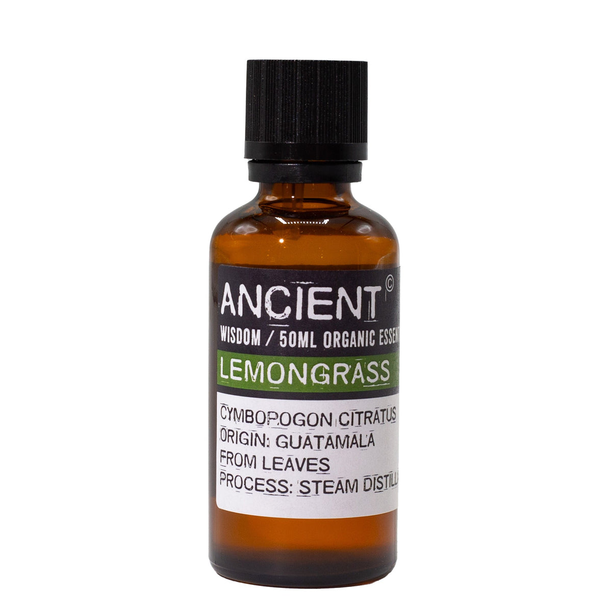 Ancient Wisdom Organic Lemongrass Essential Oil 50ml