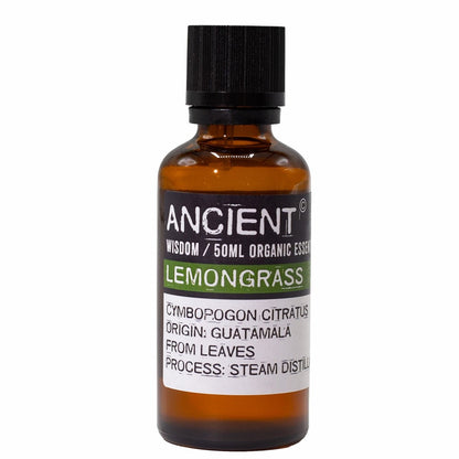 Organic lemongrass essential oil 50ml