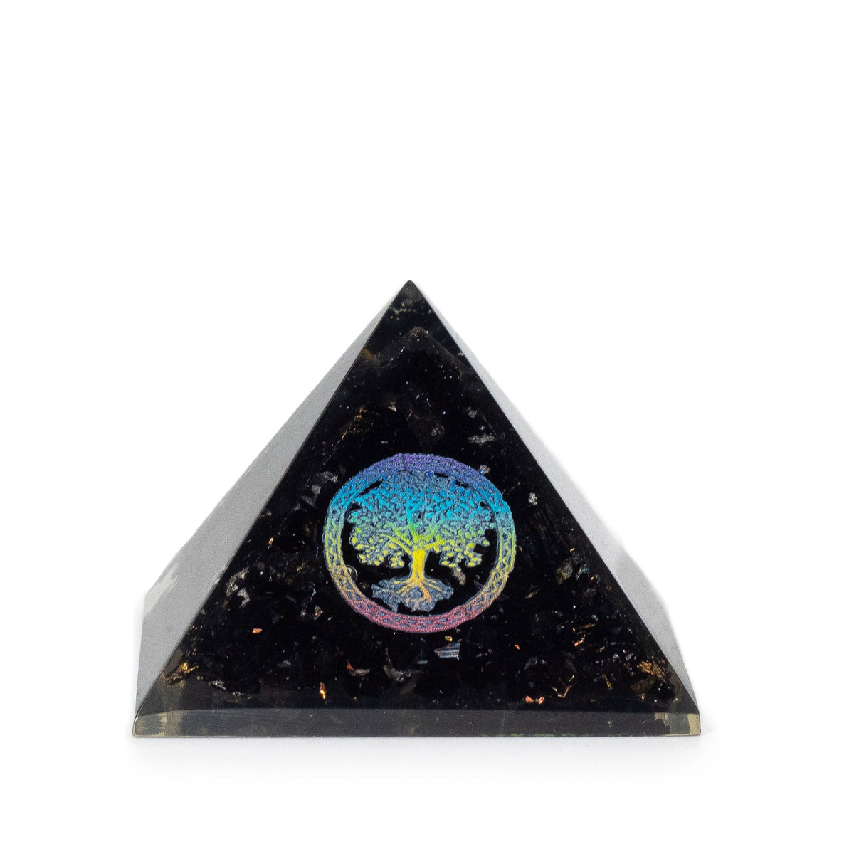 Ancient Wisdom Black Tourmaline Orgonite Pyramid Bundle