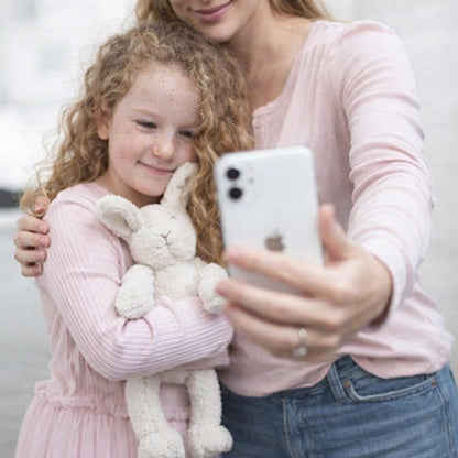 Ener Bunny EMF Harmoniser for children with mum taking a selfie