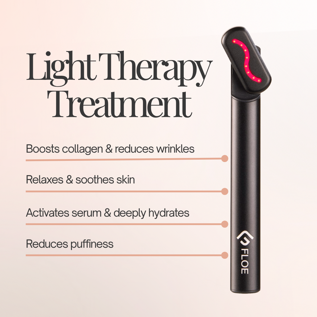 Floe red light therapy wand treatment information