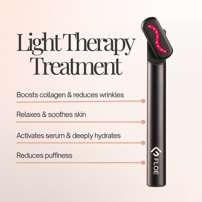 Floe red light therapy wand treatment information