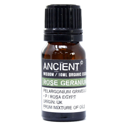 10ml Rose Geranium Organic Essential Oil