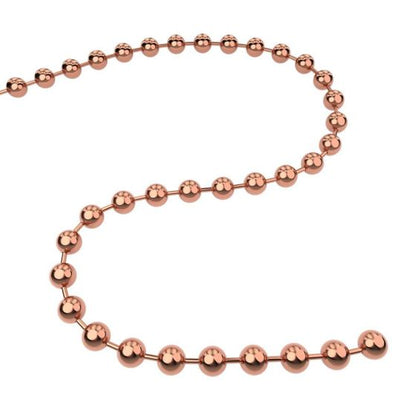 Q-link copper bead chain for q-link pendants