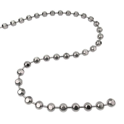 Q-link stainless steel faceted bead chain for q-link pendants