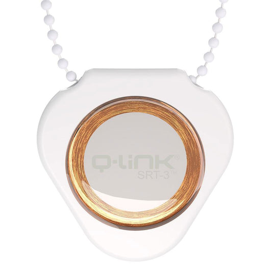 Q-link pendant white with bead chain