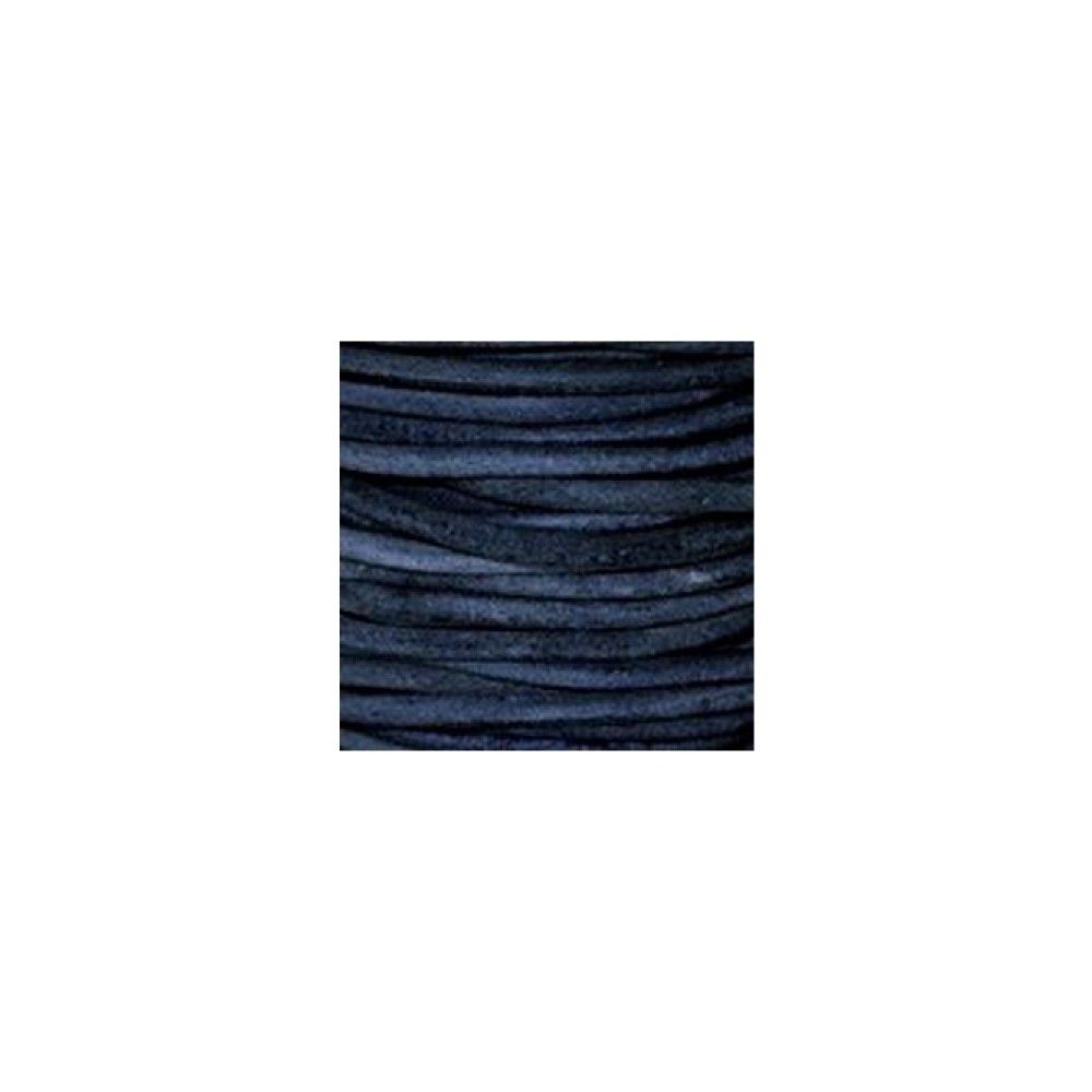 Q-link blue leather cord for q-link pendants