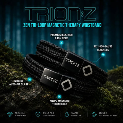 Trion:Z Zen Tri Loop bracelets features