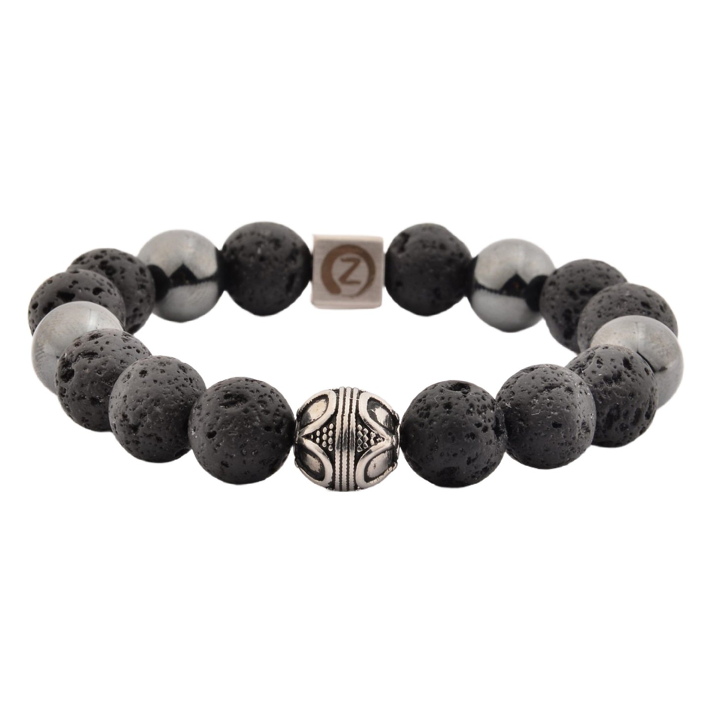 Zen-Z Karma Lava Mudrock Magnetic Bracelet