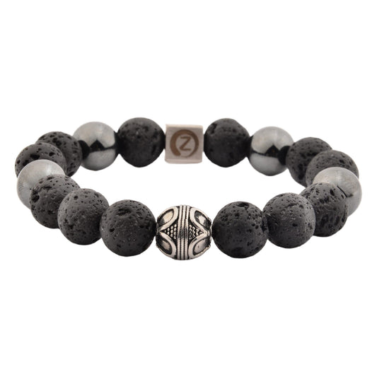 Zen-Z Karma Lava Mudrock Magnetic Bracelet