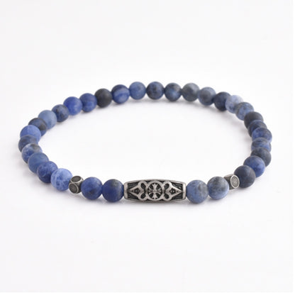 Zen-Z Stacker Magnetic Bracelet Sodalite
