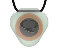 Q Link Translucent Seaglass Pendant