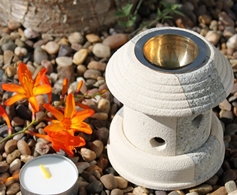 artisan sandstone oil burner