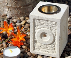 artisan sandstone oil burner